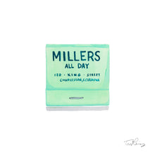  Millers All Day Matchbook Print