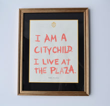  I Am A City Child (Framed)