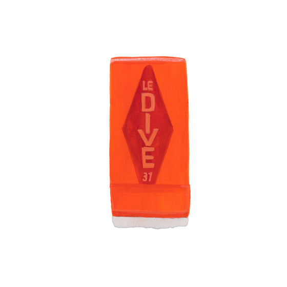 Le Dive Matchbook Print