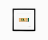 Les Deux Magots Matchbook Print