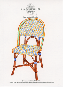  Multicolored Bistro Chair