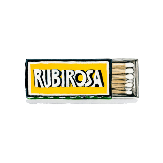 Rubirosa Matchbook Print