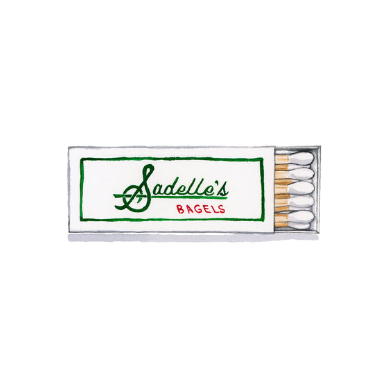 Sadelles Matchbook Print