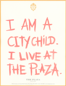  I am a City Child (Unframed)