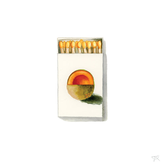 JG Melon Matchbook Print