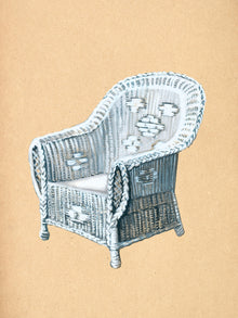  "Wicker Armchair"