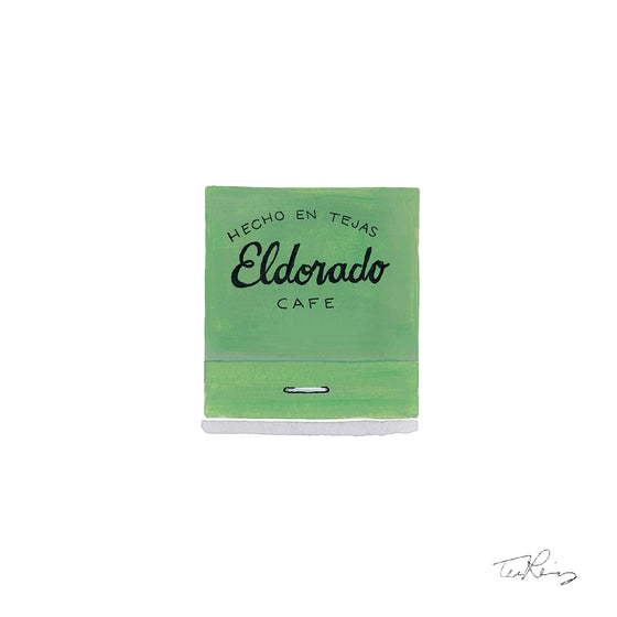 Eldorado Cafe Matchbook Print