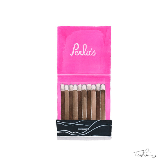 Perla's Matchbook Print