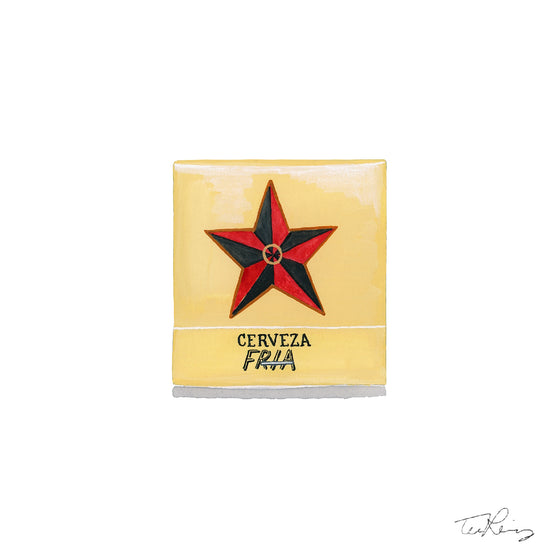 Big Star Matchbook Print