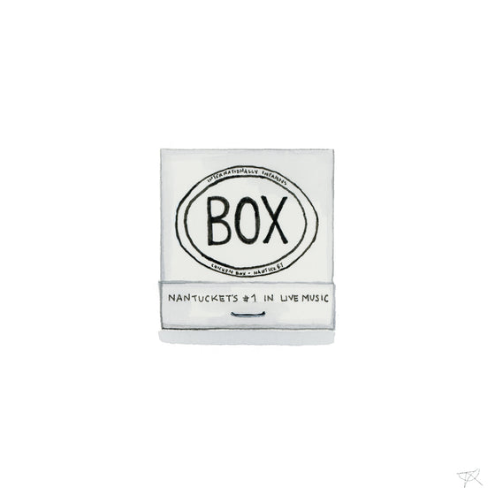 The Chicken Box Matchbook Print