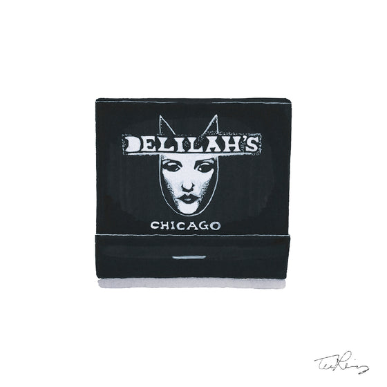 Delilah's Matchbook Print