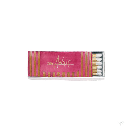 Don Angie Matchbook Print