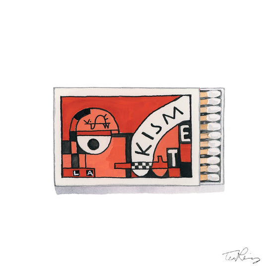 Kismet Matchbook Print