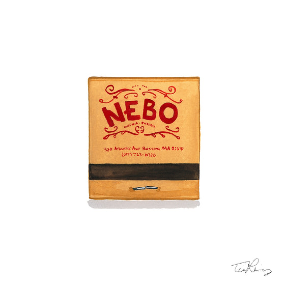 Nebo Matchbook Print