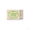 Summer House Matchbook Print