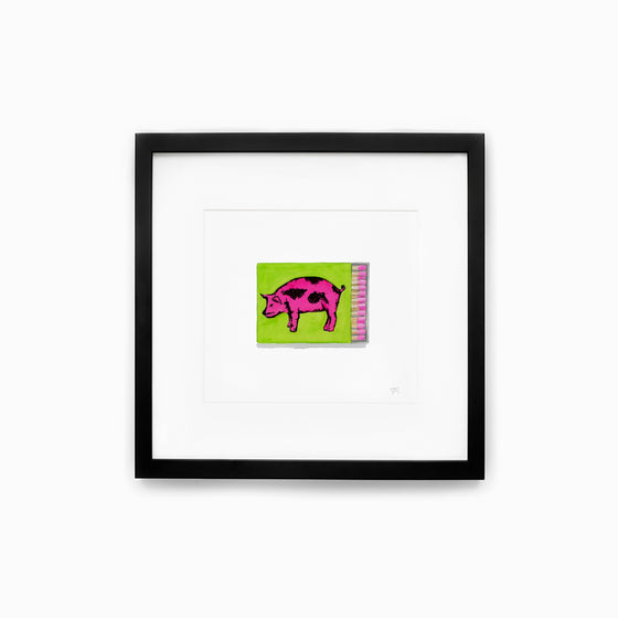 The Spotted Pig Matchbook Print